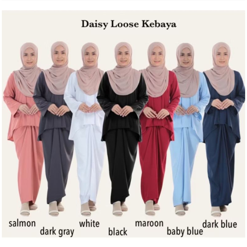 Kebaya Kaftan Skirt Pario Raya 2025 - Produk Baru Muslimah Wanita ...