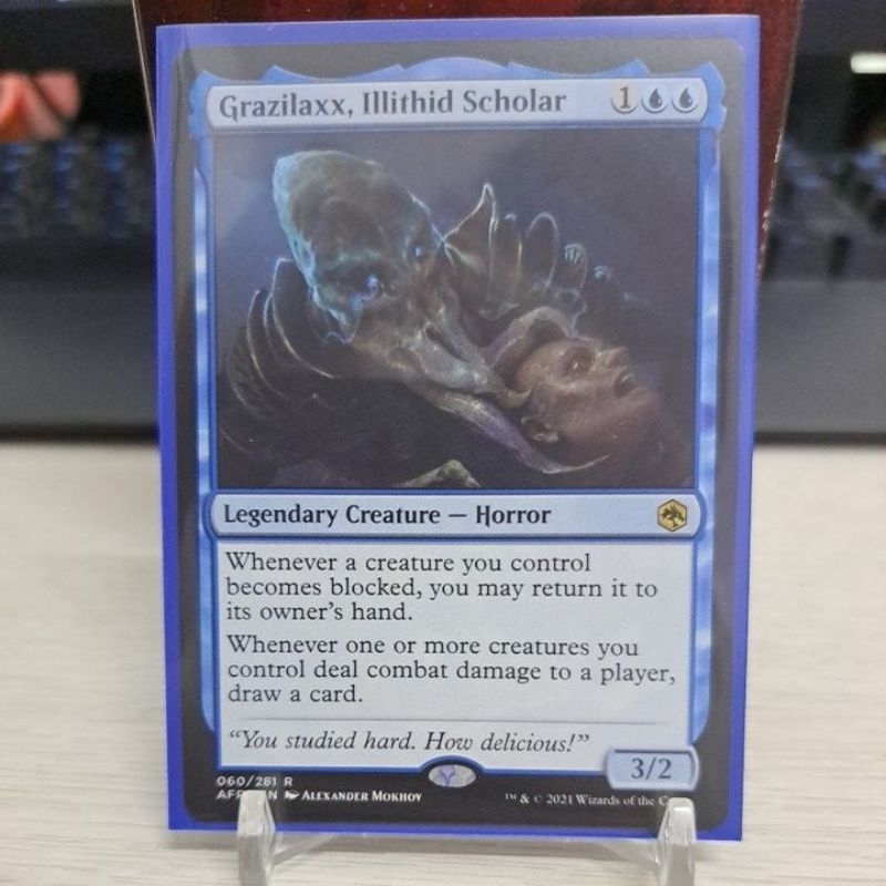 MTG Grazilaxx, Illithid Scholar (AFR)(Rare) | Shopee Malaysia