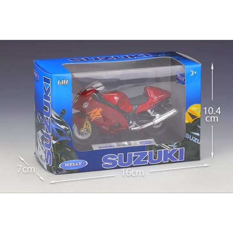 MOTOCICLETA [SUZUKI GSX1300R HAYABUSA] (Azul) por AOSHIMA