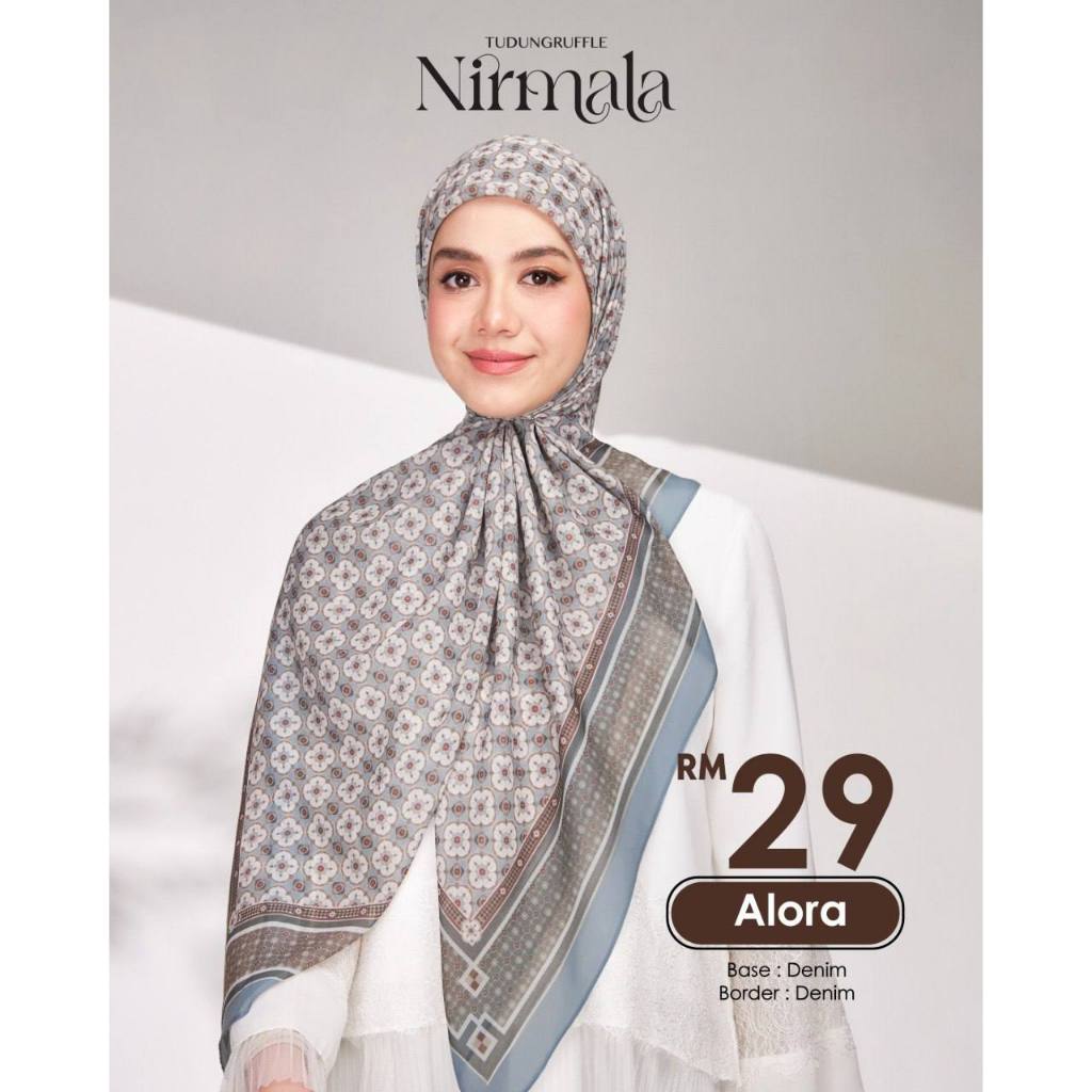 Tudung Ruffle New Released Nirmala | Akasia X Tv3