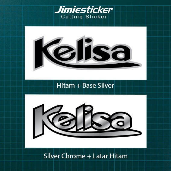 Sticker Logo Kelisa, Car Sticker, Cutting Vinyl | Shopee Malaysia