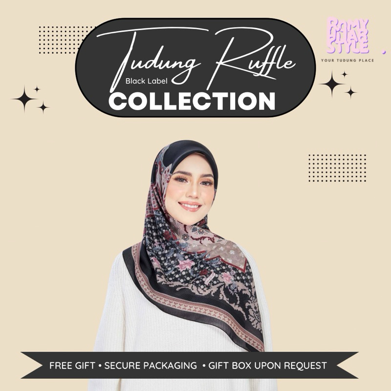 🔥READY STOCK🔥 TUDUNG RUFFLE 2025 🔮 | Shopee Malaysia