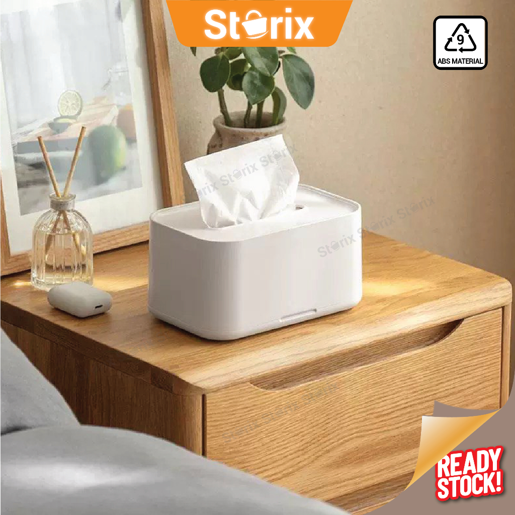 Storix ABS Material Desk Tissue Box Dispenser Household with Spring for ...