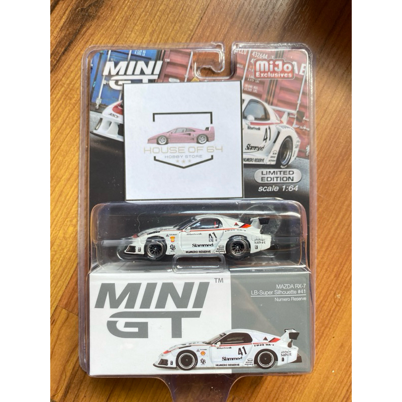 (BLISTER) #773 MINI GT MAZDA RX-7 LB-SUPER SILHOUTTE #41 NUMERO RESERVE ...