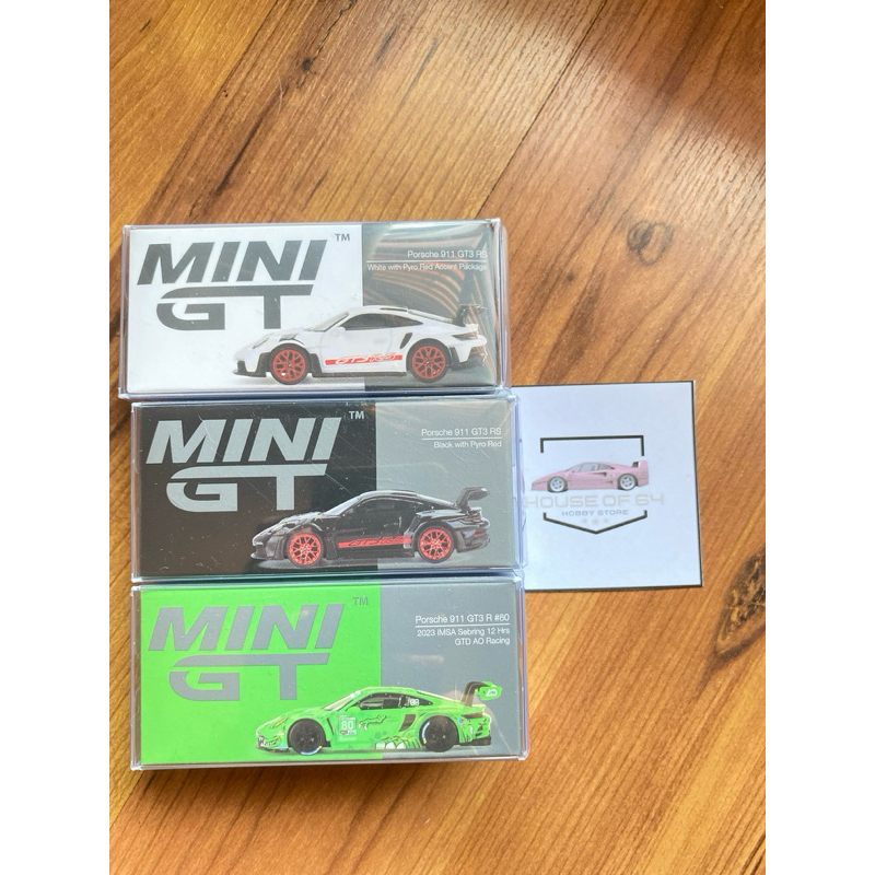 (NOT SEALED FREE PROTECTOR) MINI GT PORSCHE GT3 RS | Shopee Malaysia
