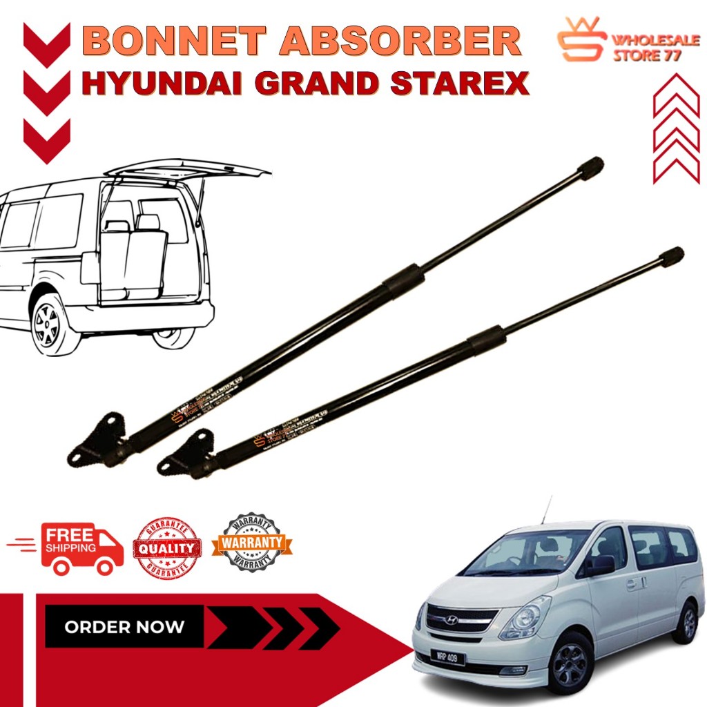 READY STOCK | Hyundai Grand Starex Rear Boot Absorber Absorber Damper ...