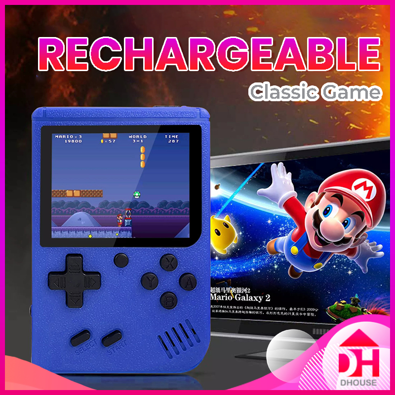Built-in Games Super Marion 800 Pacman Handheld Retro Bit Classic Game ...