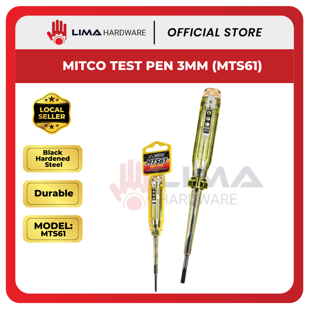 MITCO TEST PEN 3MM (MTS61) | Shopee Malaysia
