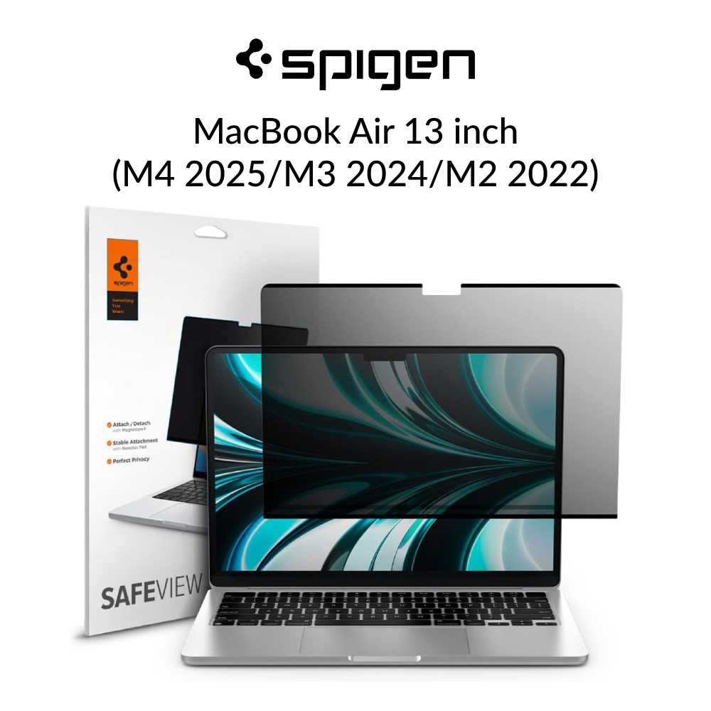 Kensington MagPro Elite Privacy Screen Protector voor MacBook Air 13.6 M2 2022, Magnetisch Antireflectie Filter voor Apple Mac Laptops, Omkeerbaar Afneembaar Anti Blauw Licht Filter (K58374WW