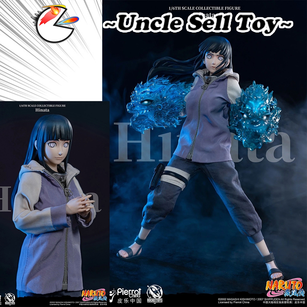 Ready Stock] RocketToys ROC Hyuga Hinata 1/6 Action Figure