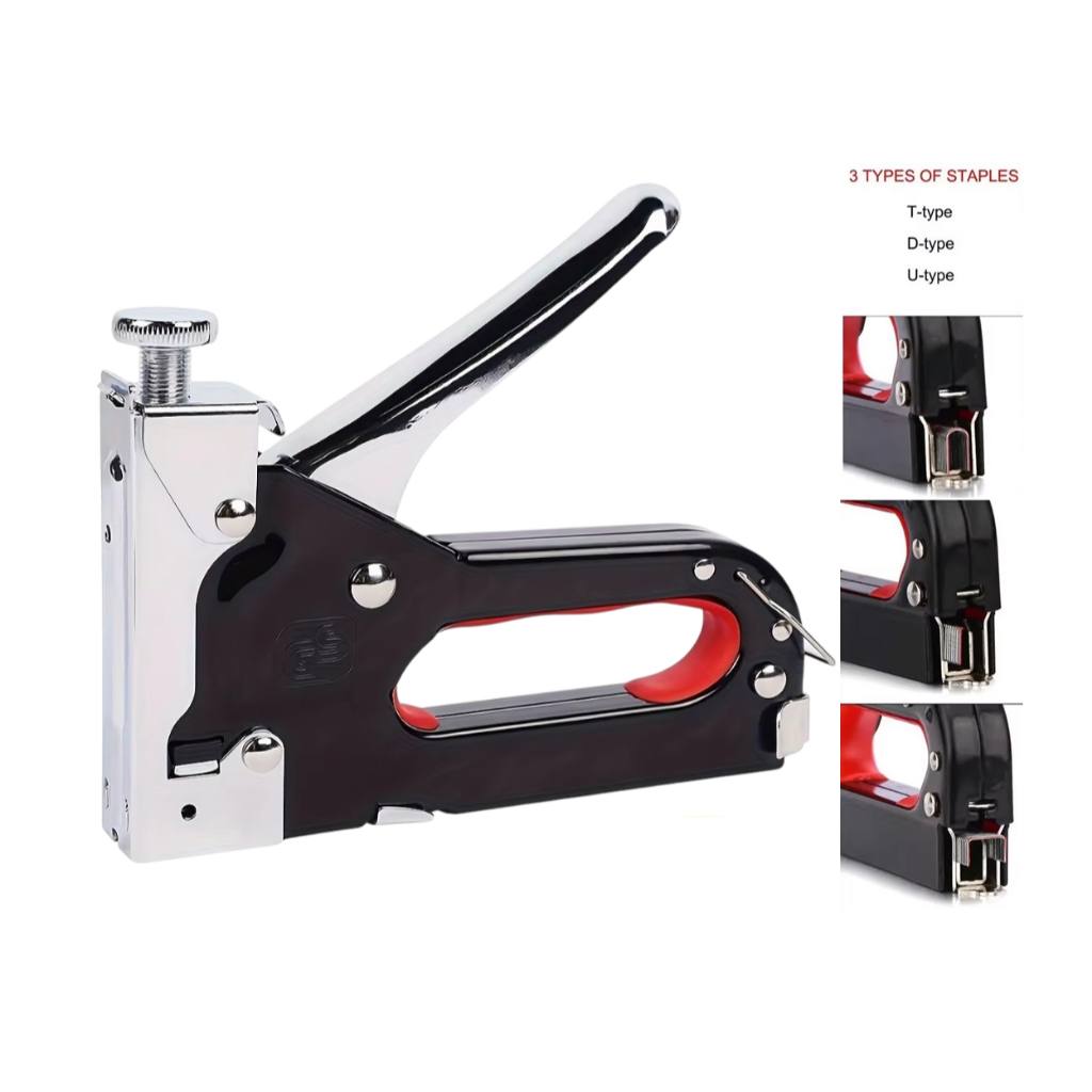Pengetuk Stapler 3 In 1 Multitool Nail Staple Gun Tacker Gun Stapler ...