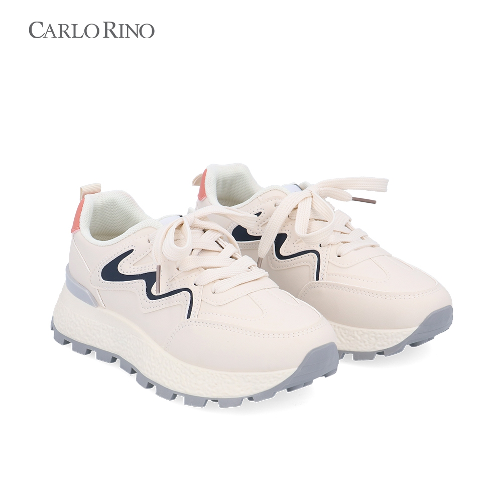Carlo Rino Citypulse Sneakers - Medium Beige | Shopee Malaysia