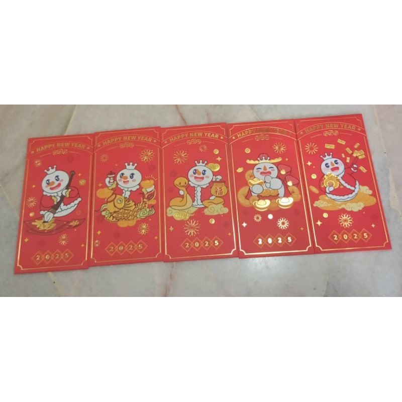 (C359): Sampul Raya China Mixue 1pack (5pieces) | Shopee Malaysia