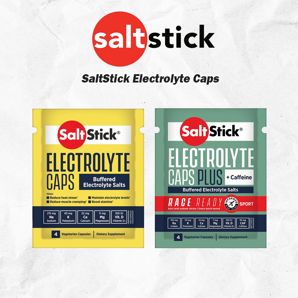 SaltStick Caps / Caps Plus - Electrolyte Caffeine, Anti-Cramp | Shopee ...