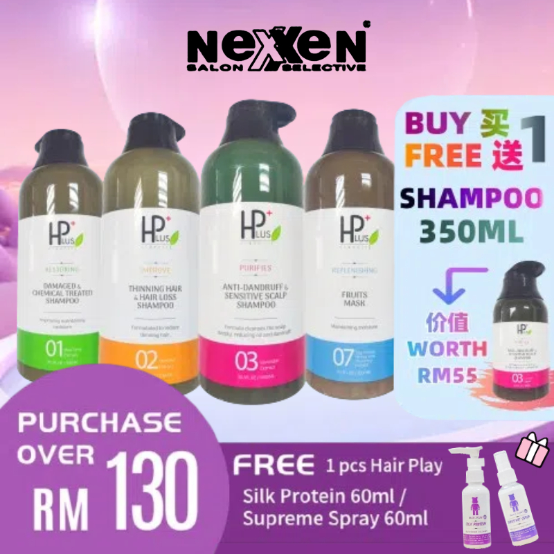 Nexxen HP+ Syampu & Perapi Rambut 1000ml HALAL Nexxen HP+ Shampoo and ...