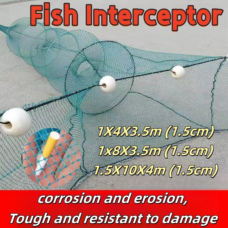 Fish Net/Large Imported Fishing Net/Trawl Folding Fish And Shrimp Cage ...
