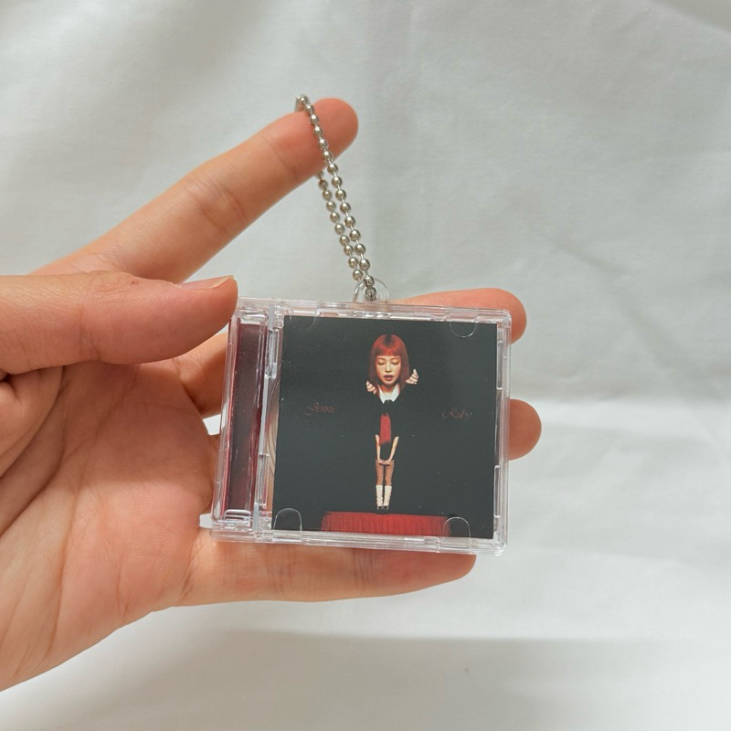 JENNIE Ruby Black Album Keychain キーホルダー Jennie - Ruby Album Mini CD Keychain with NFC | Shopee Malaysia