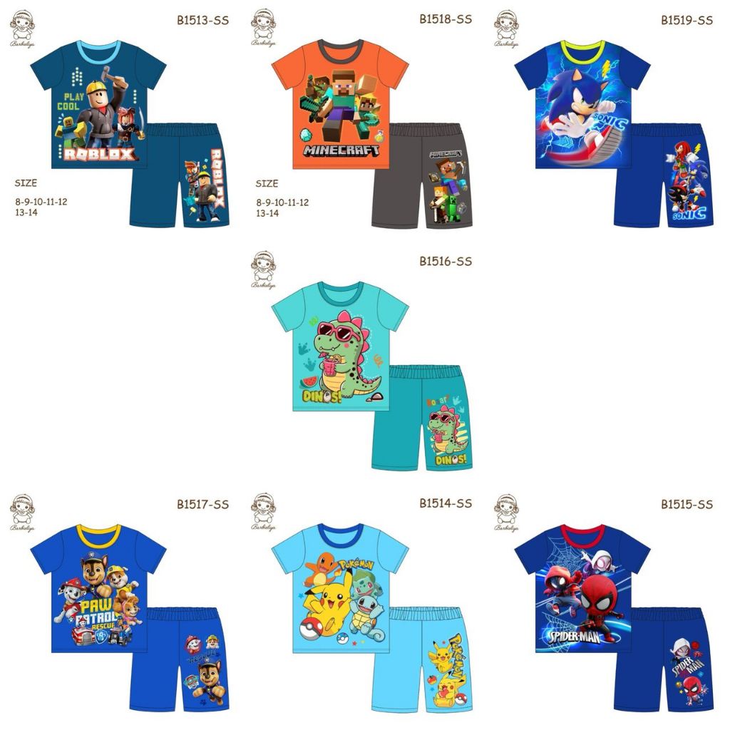 Live BARBIELIYA PLAYWEAR SONIC MINECRAFT PATROLDOG DINO SPIDERMAN ...