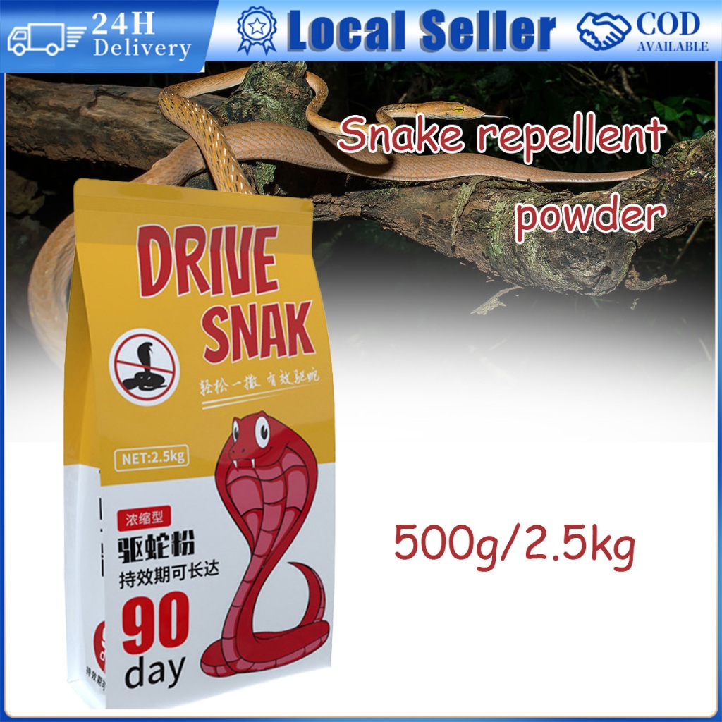 500g/2.5kg Yellow Snake Repellent Powder Snake Repelling Agentia ...