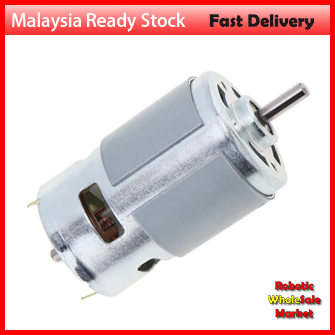 DC 12V High Speed Motor 775 12000RPM Large Torque Ball Bearing Shaft Tools