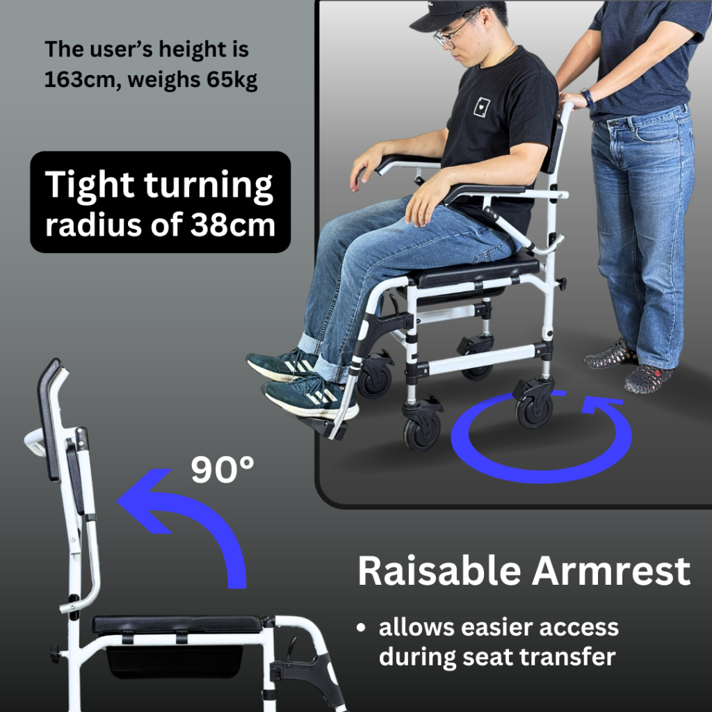 New Improved Commode Chair - 18