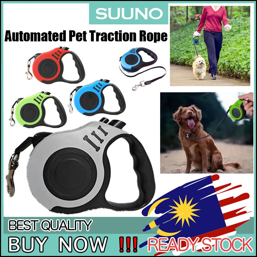 SUUNO Product Dog Cat Traction Rope Automatic Telescopic Traction 3m ...