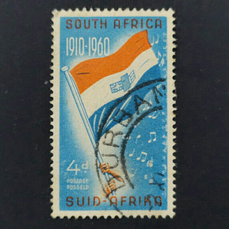 1960 Stamp South Africa-Complete Unique Used Stamp-4d 50th Anniversary ...