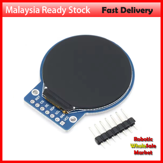 TFT Display 1.28 Inch TFT LCD Display Module Round RGB 240240 GC9A01 Driver 4 Wire SPI Interface 240x240 PCB For Arduino