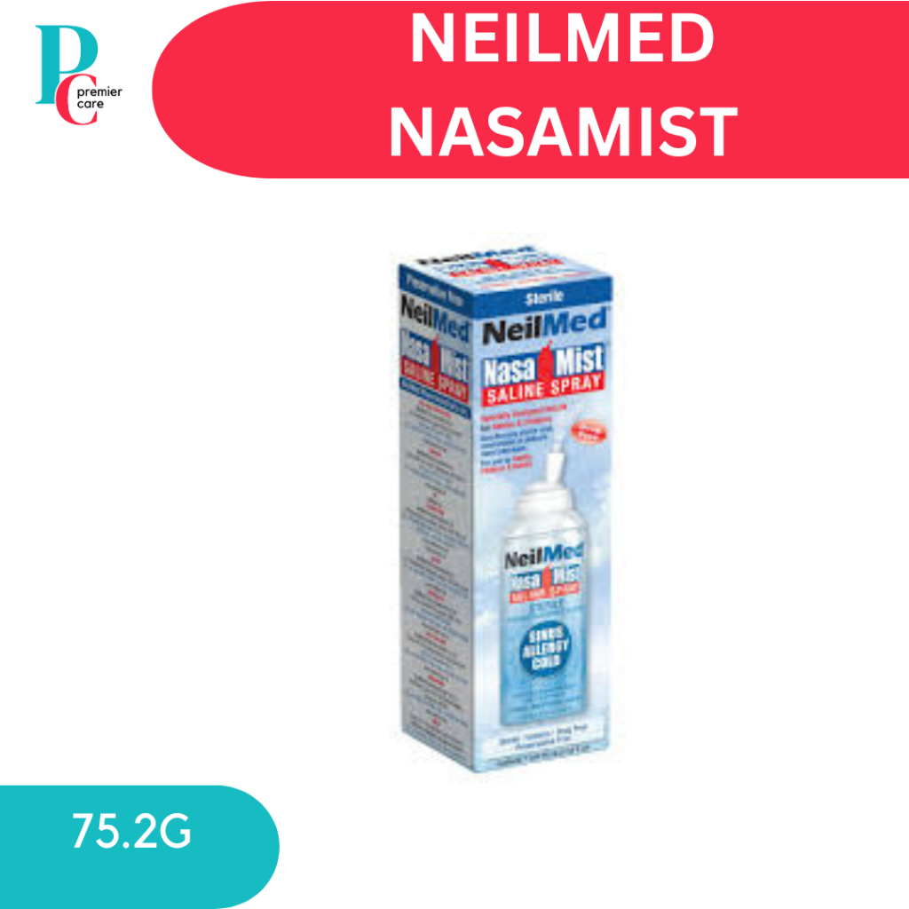 NEILMED NASAMIST SALINE SPRAY (75.2 g) | SPRAY HIDUNG | RESDUNG ...