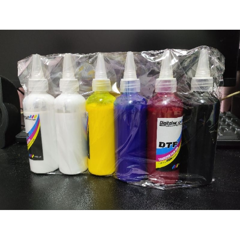 Full set DTF Transfer Film ink for DTF printer / DTF textile ink / CMYK ...