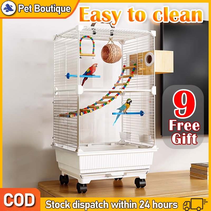 Curated visual reference: Fresh Look at Ready Stock Bird Cage Parrot Cage Large Sangkar Burung Bird