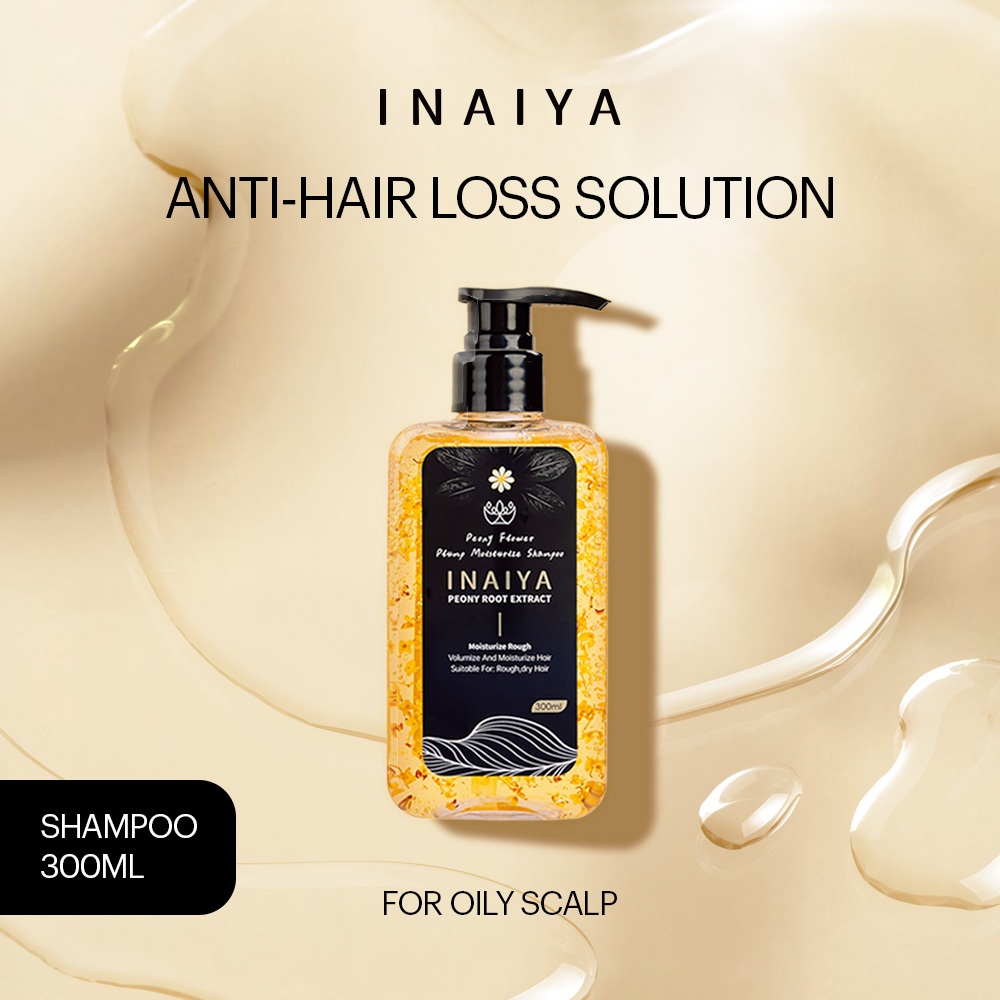 INAIYA Anti Hair Loss Shampoo Ginseng + Osmanthus + Peony Root Extracts ...