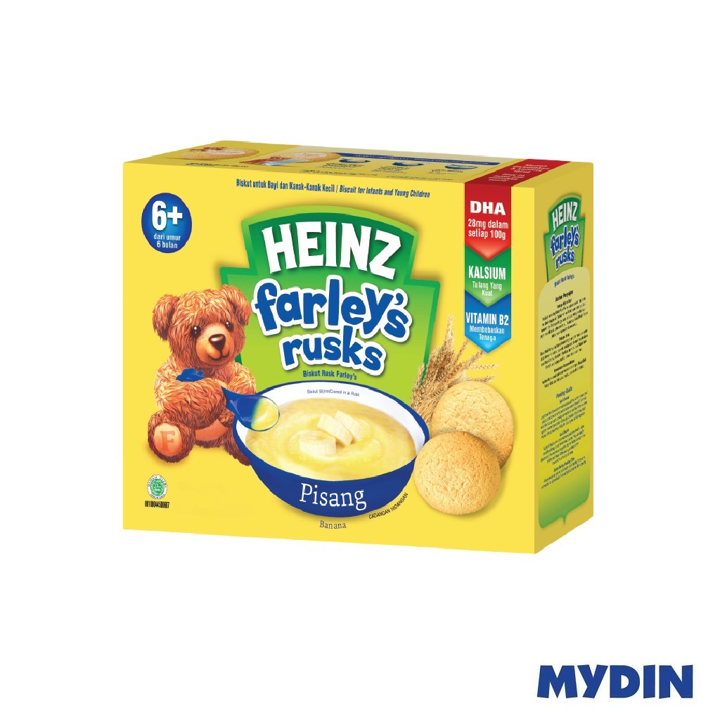 Heinz Farley's Rusk - Banana (120g) | Shopee Malaysia