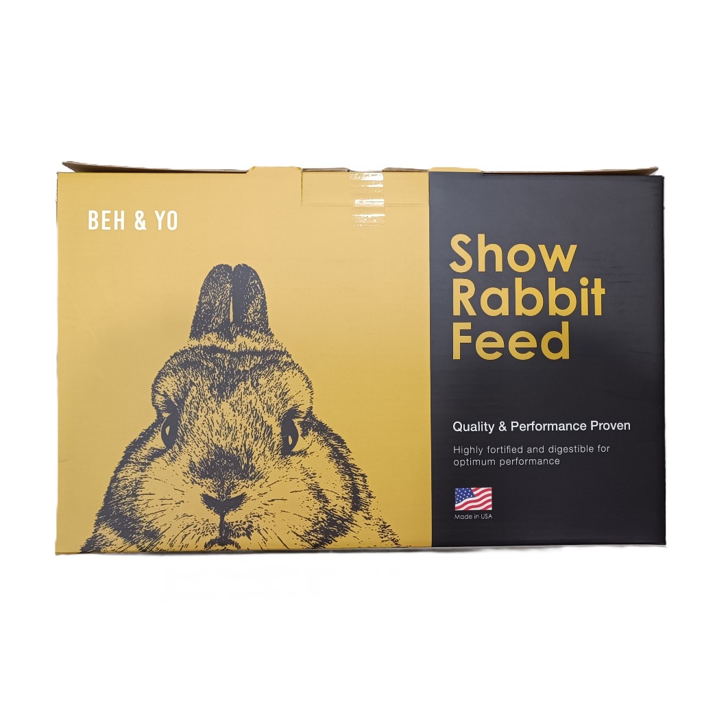 Beh & Yo Show Rabbit Feed Premium All Ages 600G /1.2KG / 3.6KG | Shopee ...