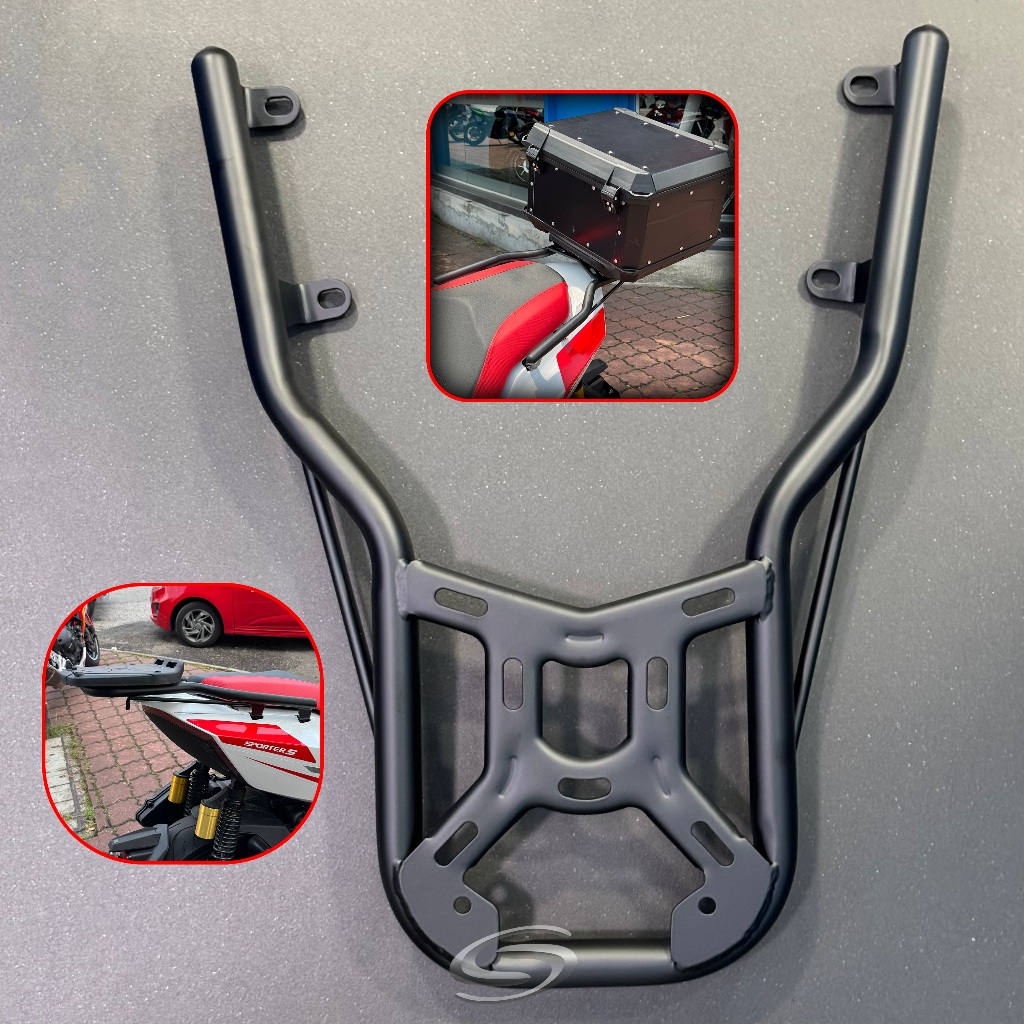 Moda Sporter S Top Box Rack Box Bracket Scooter Rack Box Sporter-S ...