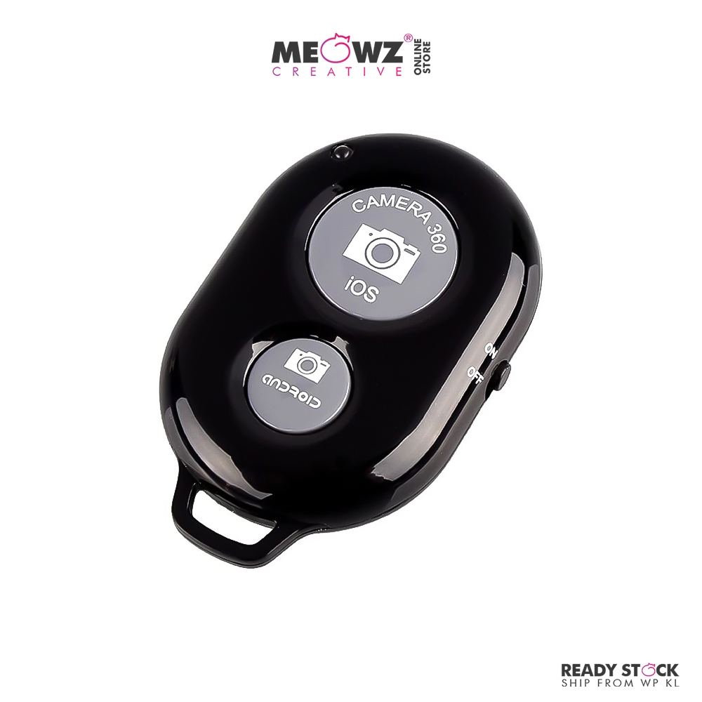 Bluetooth Wireless Shutter Remote Control With Battery | Shopee Malaysia