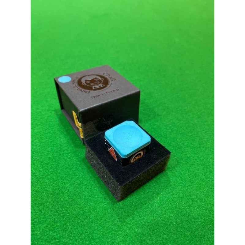 Ding Jun Hui Chalk Blue made in Finland. Professional use for Snooker ...