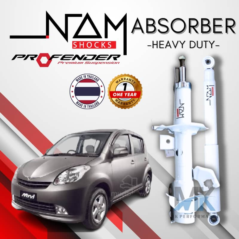 Perodua Myvi Old 2005-2010 -NAM Heavy Duty Performance Shock Absorber ...