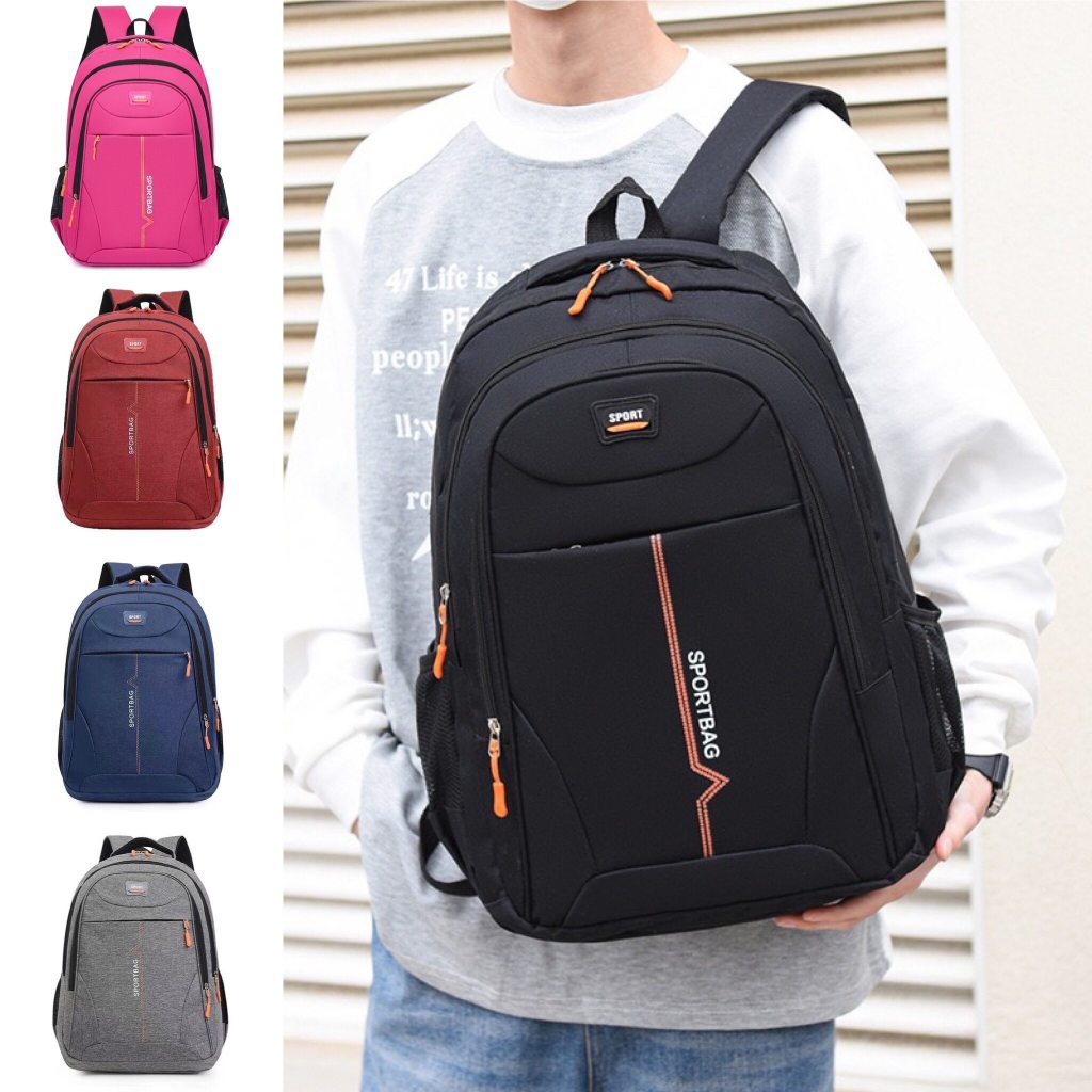BAGWHOLESALE School Bag Backpack Student Secondary Student Bag Beg ...
