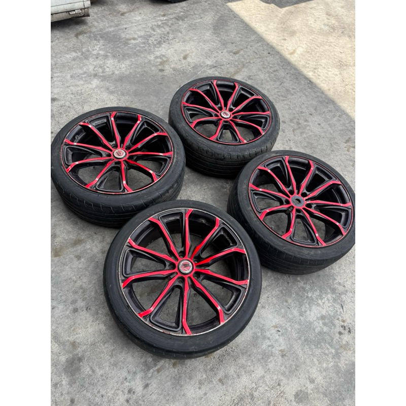 Rays Versus Chrysaor 19 Inch Sport Rims 5h 114.3 Original Made in Japan ...