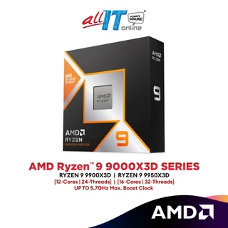 AMD Ryzen 9 9900X3D / 9950X3D AM5 Processor Up To (16-Cores/32-Threads) | AMD Ryzen™9 9000X3D SERIES