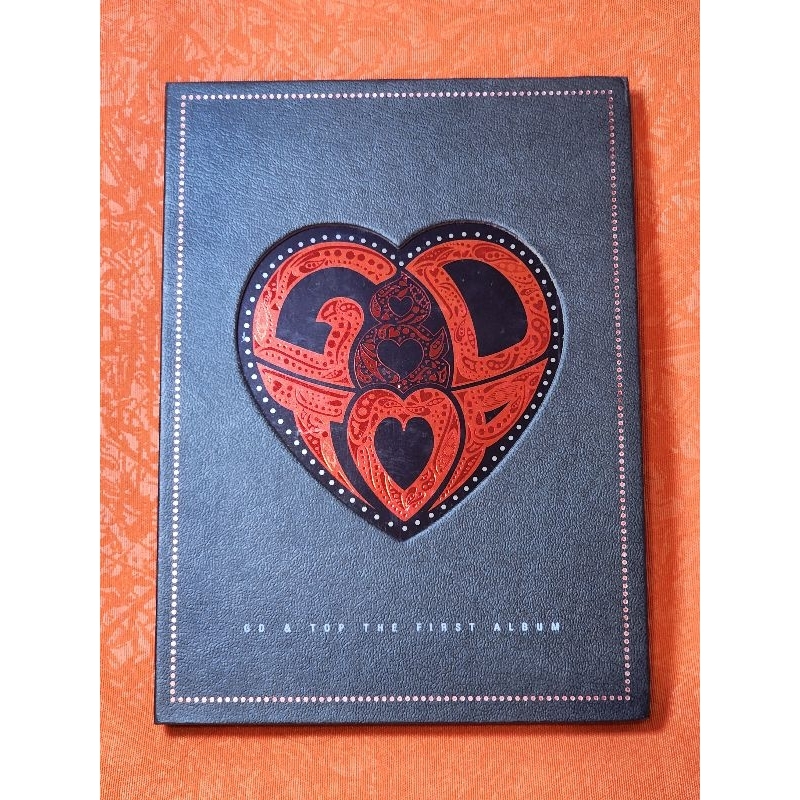 GD&TOP The First Album GD TOP G-Dragon T.O.P 红心专BIGBANG ALBUM