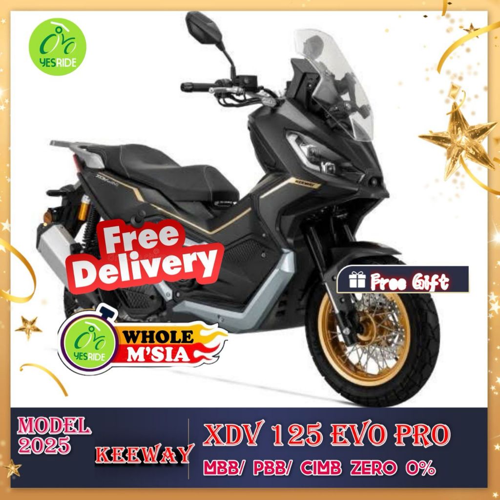KEEWAY XDV180 Evo New Model 2025 | Shopee Malaysia