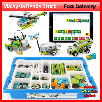 Robotics Construction STEAM Set for Scratch 3.0 Wedo 2.0 Core Set Building Blocks Technical Bricks Educational Toys