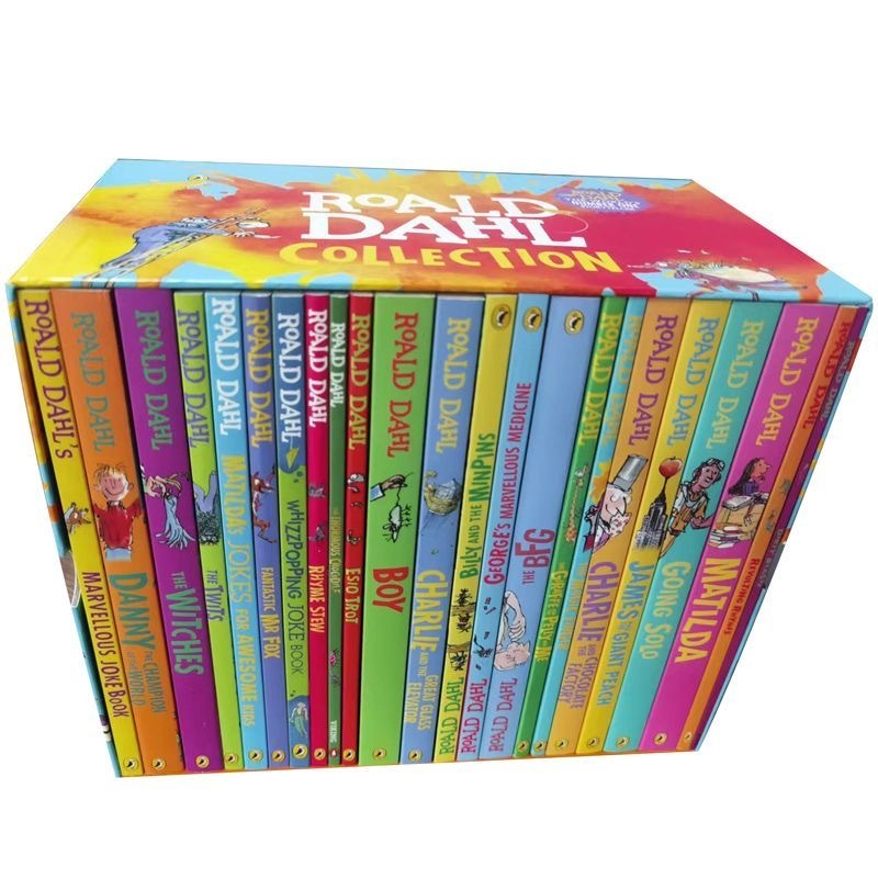 24 Books/Set Roald Dahl Collection Children's Literature English ...
