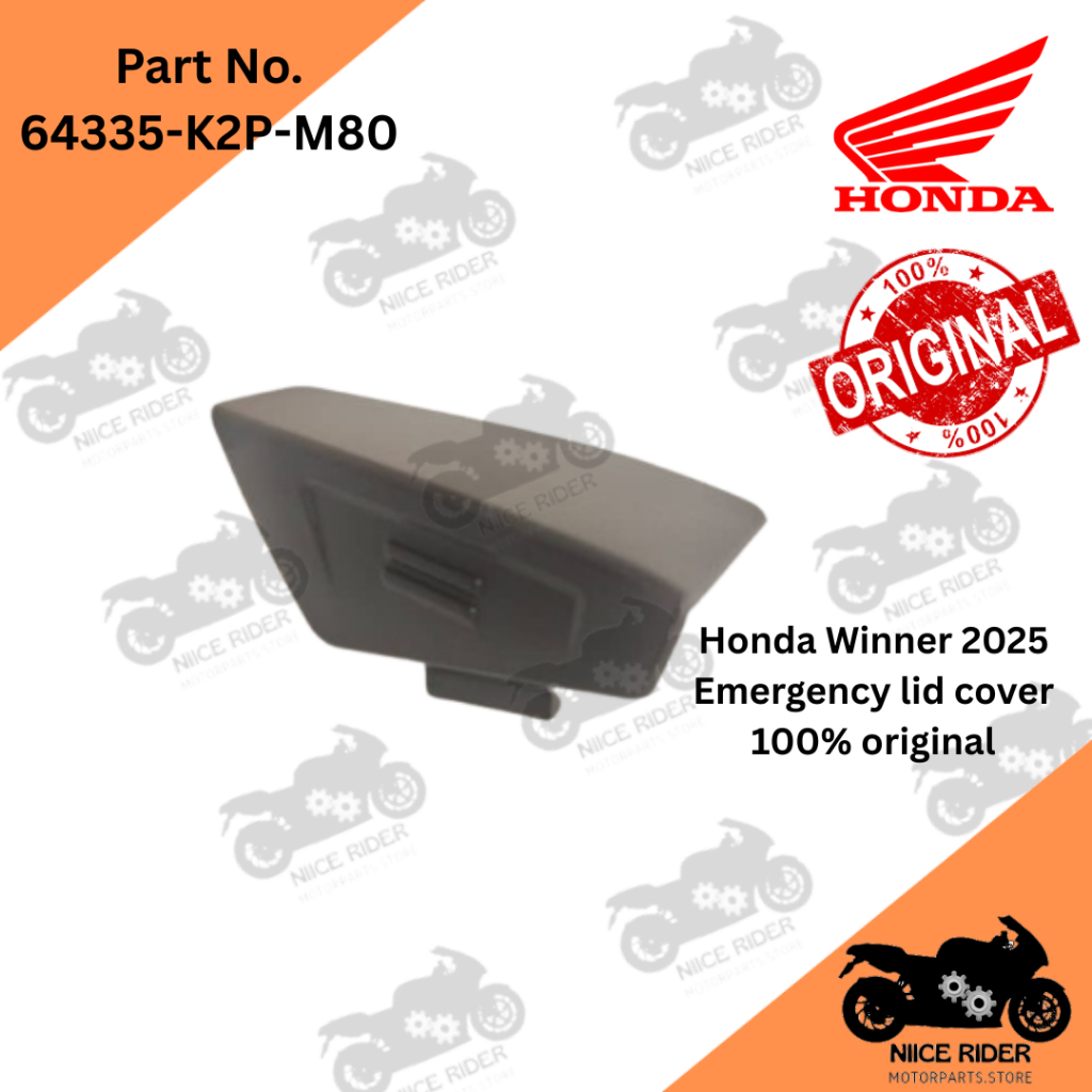 Honda Winner 2025 new model emergency key lid cover 100% original 64335 ...