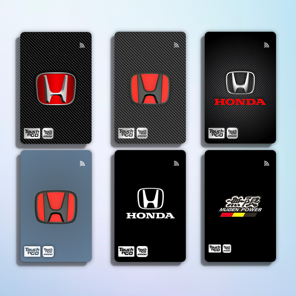 HONDA CAR BRAND 2 LOGO - TOUCH N GO STICKER CARD / ATM CARD STICKER ...