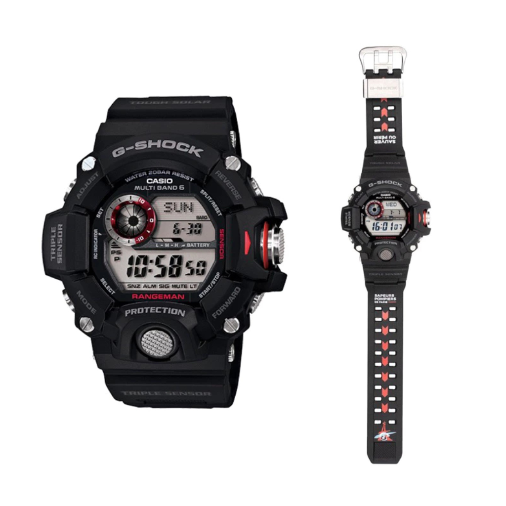 G Shock Rangeman Black gw9400 gshock rangeman black BSPP compass ...