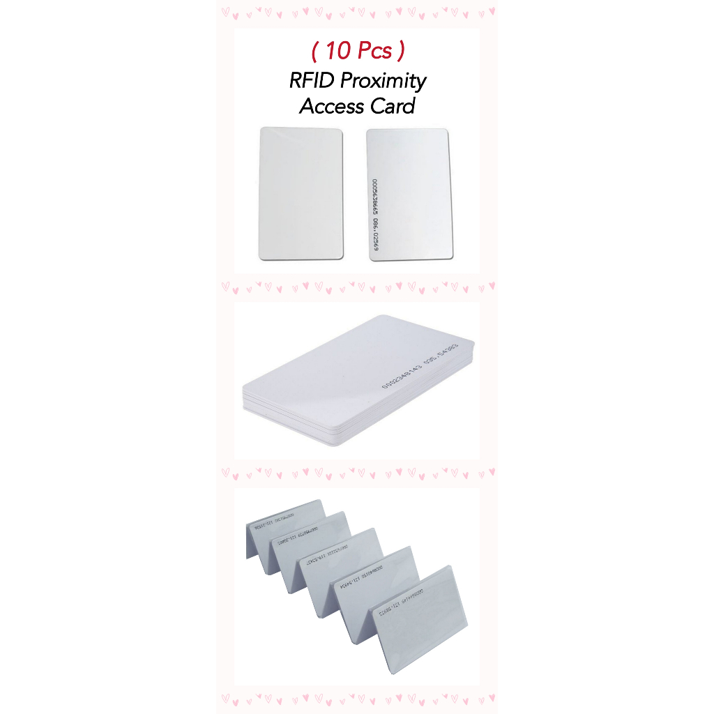 Door Access RFID Proximity Card Key (10 Pcs) | Shopee Malaysia