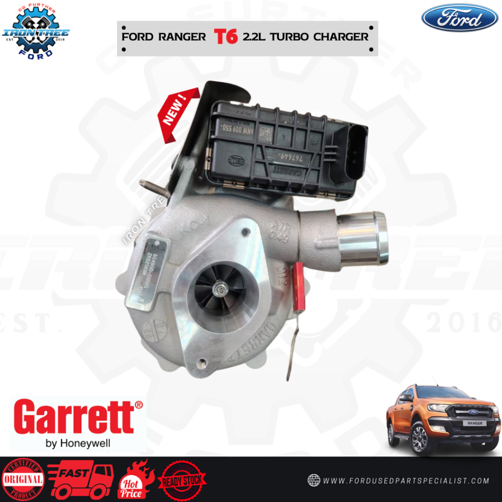 100%Original TurboCharger with 5pin Ford Ranger T6 2.2 >787556-5017S